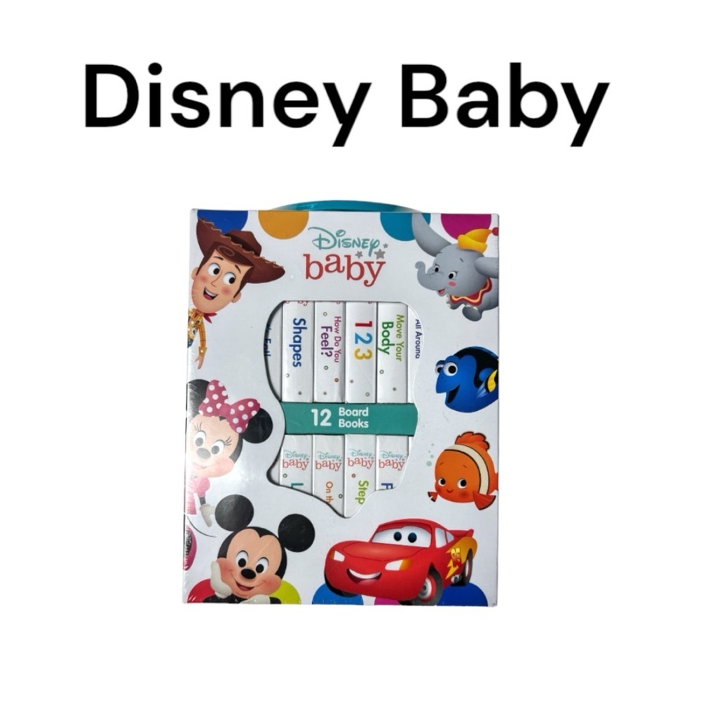NWT Disney Baby - 12 Book Block Set